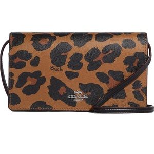 COACH Anna Foldover Clutch Crossbody